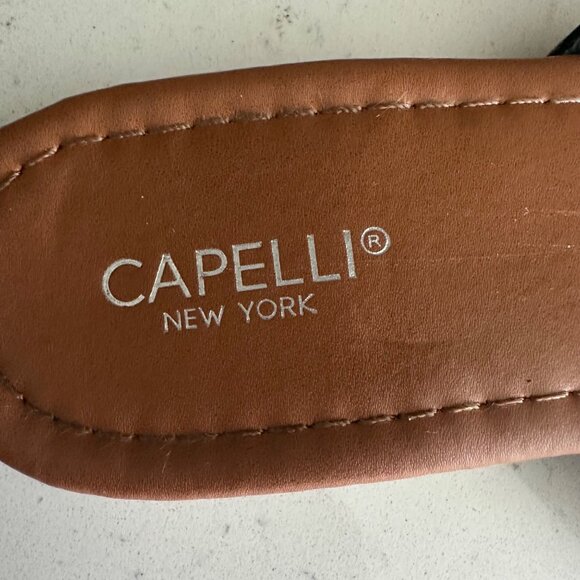 Capelli New York Beaded Thong Sandals Size 9 Brown & Multicolor - Picture 3 of 8